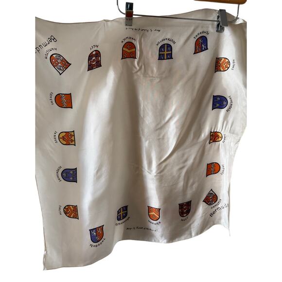 Vintage Bermuda Square Bandana Scarf - Picture 1 of 4